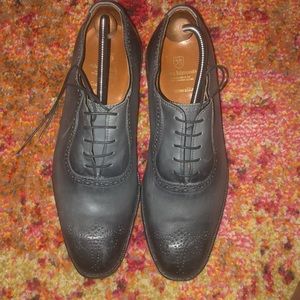 Allen Edmonds size 11 grey black shoes Men’s